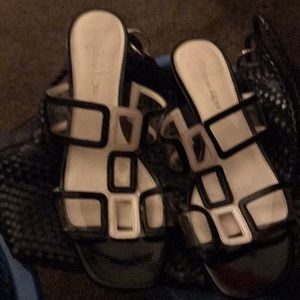 ETIENNE AIGNER SANDALS SZ 8M